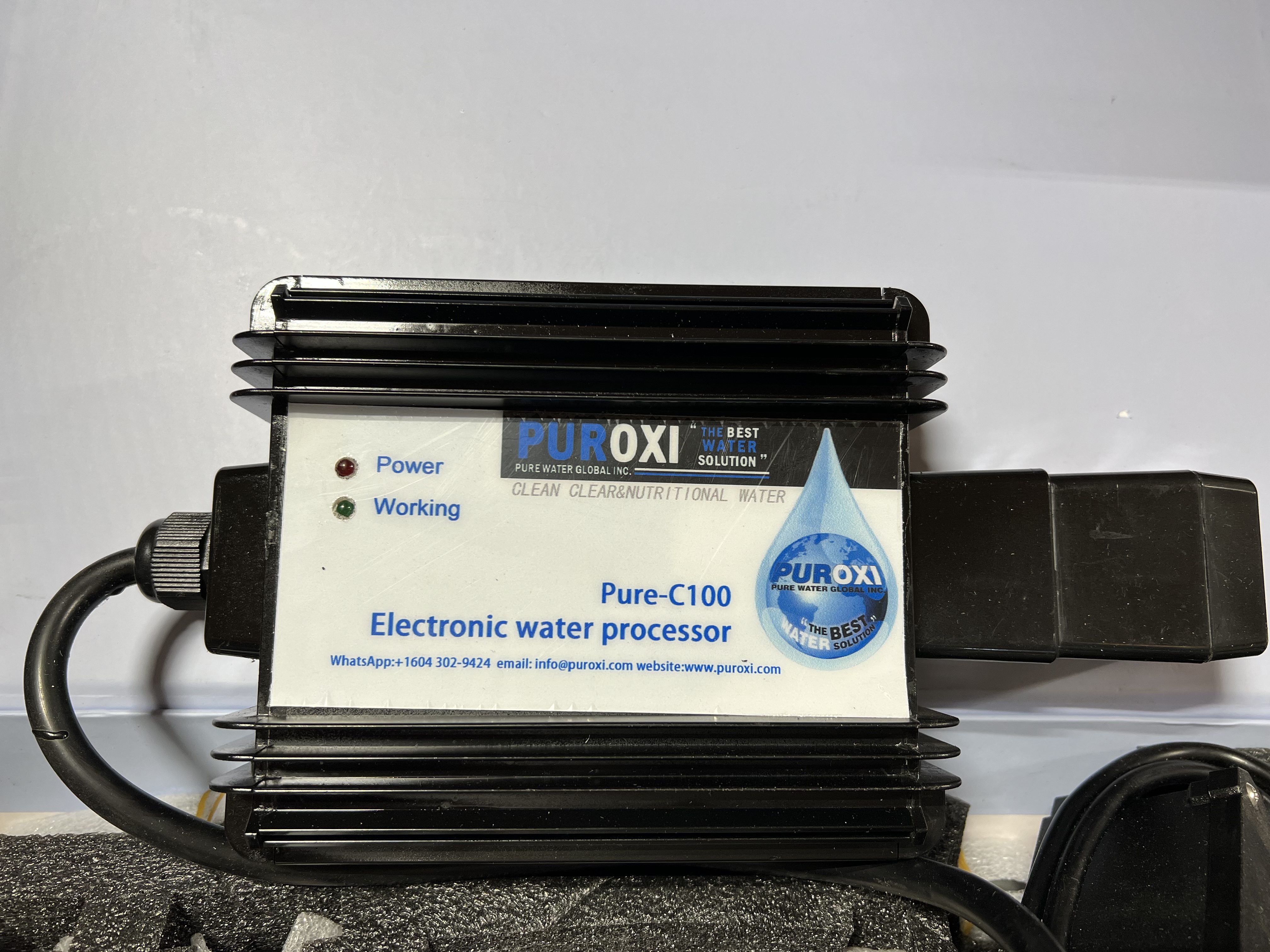 Puroxi Ultrasonic Descaler control unit