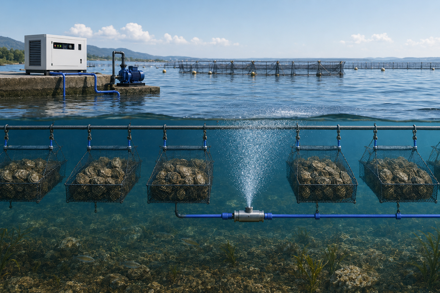 Oyster and shellfish system