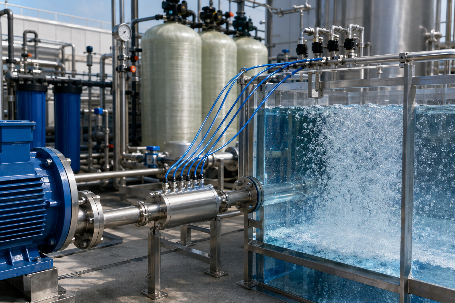 Puroxi Nano Bubble Nozzle process system