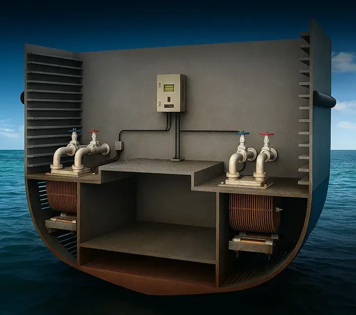 Sea-Chest Ultrasonic Treatment
