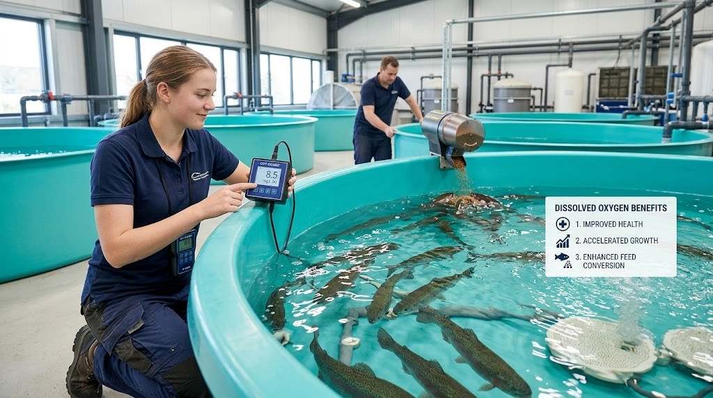 How Dissolved Oxygen Improves Fish Health, Growth, and Feed Conversion in Aquaculture