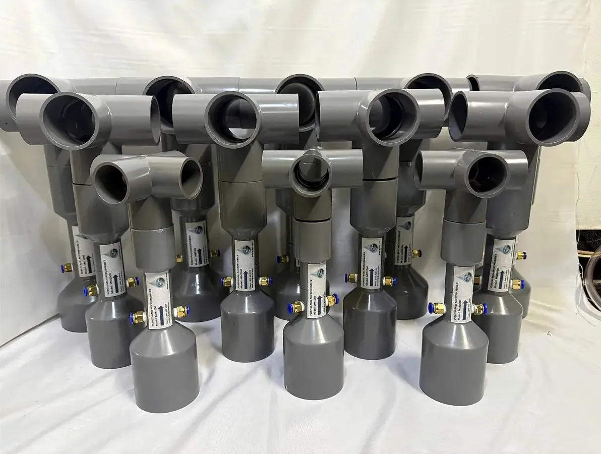 Puroxi Nano Bubble Nozzle family from compact to engineered high-flow models